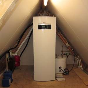 Warmtepomp installatie: Nefit EnviLine A/W Split 7.0 TS-S