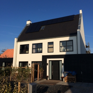 Warmtepomp installatie: Nefit EnviLine A/W Monoblock 9.0 E-S + 300LTR HR