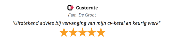 Tevreden klanten en reviews welldone installatietechniek uit Epe